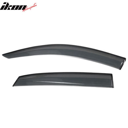 2017-2021 Honda Civic 10th Gen X HB5 Smoke/Tinted Window Visor Acrylic