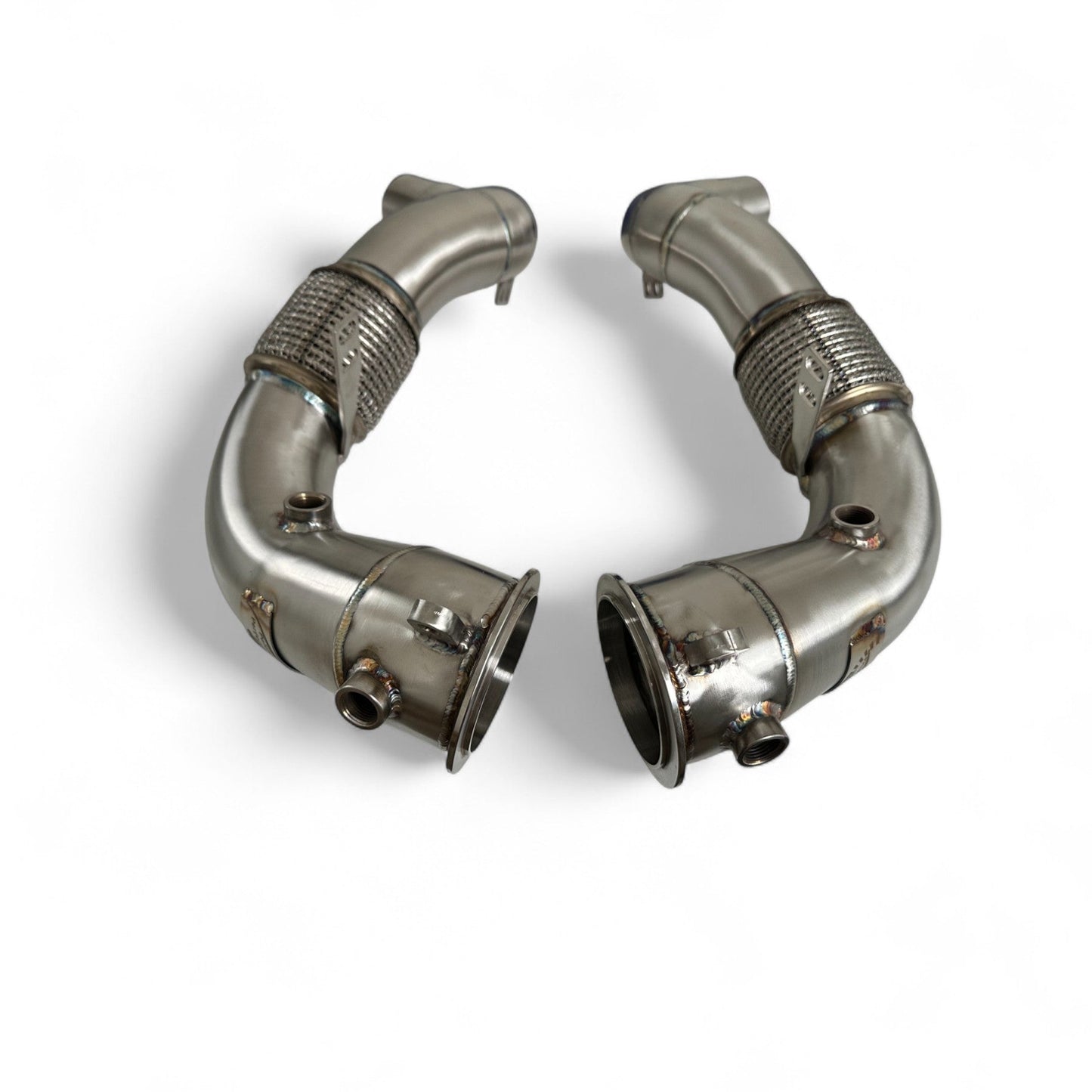 BMW N63R & N63B Catless Race Downpipes - M550i, 750i, M850i, X5, X6, X7