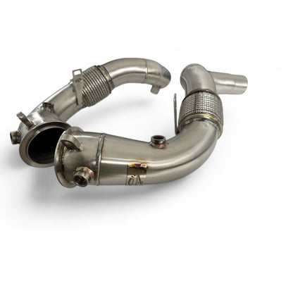 BMW N63R & N63B Catless Race Downpipes - M550i, 750i, M850i, X5, X6, X7