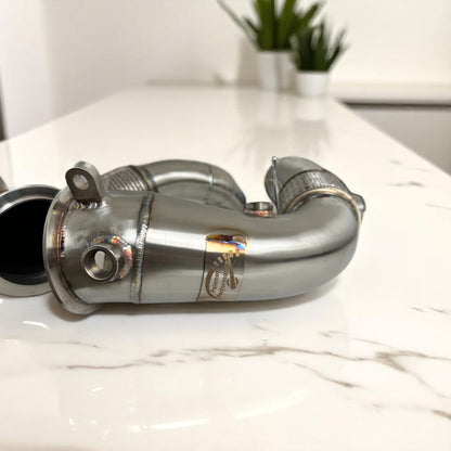 BMW N63R & N63B Catless Race Downpipes - M550i, 750i, M850i, X5, X6, X7