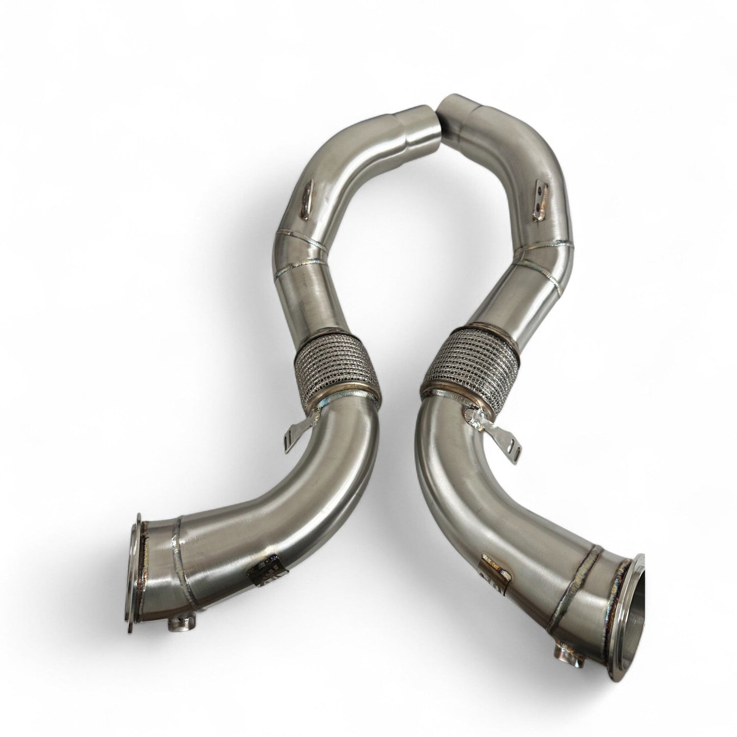 BMW N63R & N63B Catless Race Downpipes - M550i, 750i, M850i, X5, X6, X7