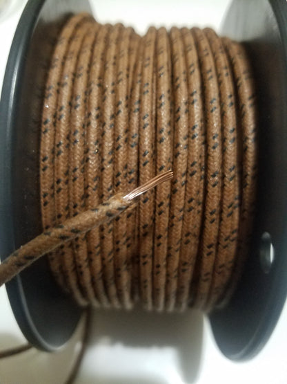 14 Gauge Cloth Braided Primary Wire [Sold By The Foot]