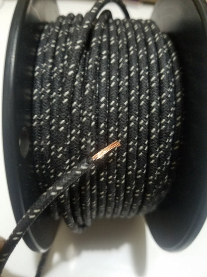 18 Gauge Cloth Braided Primary Wire [Sold By The Foot]