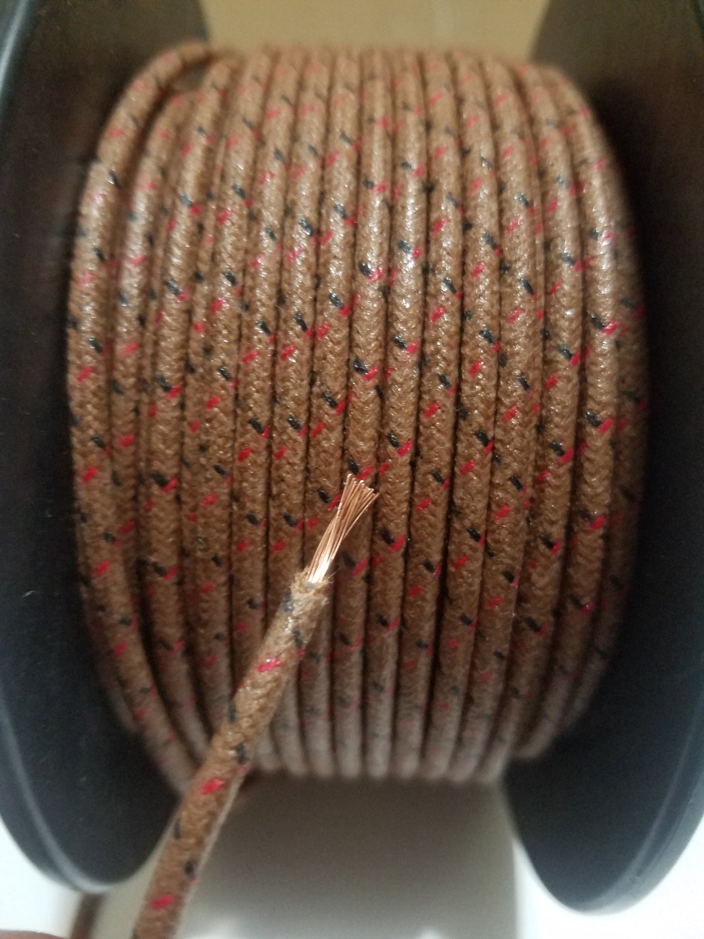 14 Gauge Cloth Braided Primary Wire [Sold By The Foot]