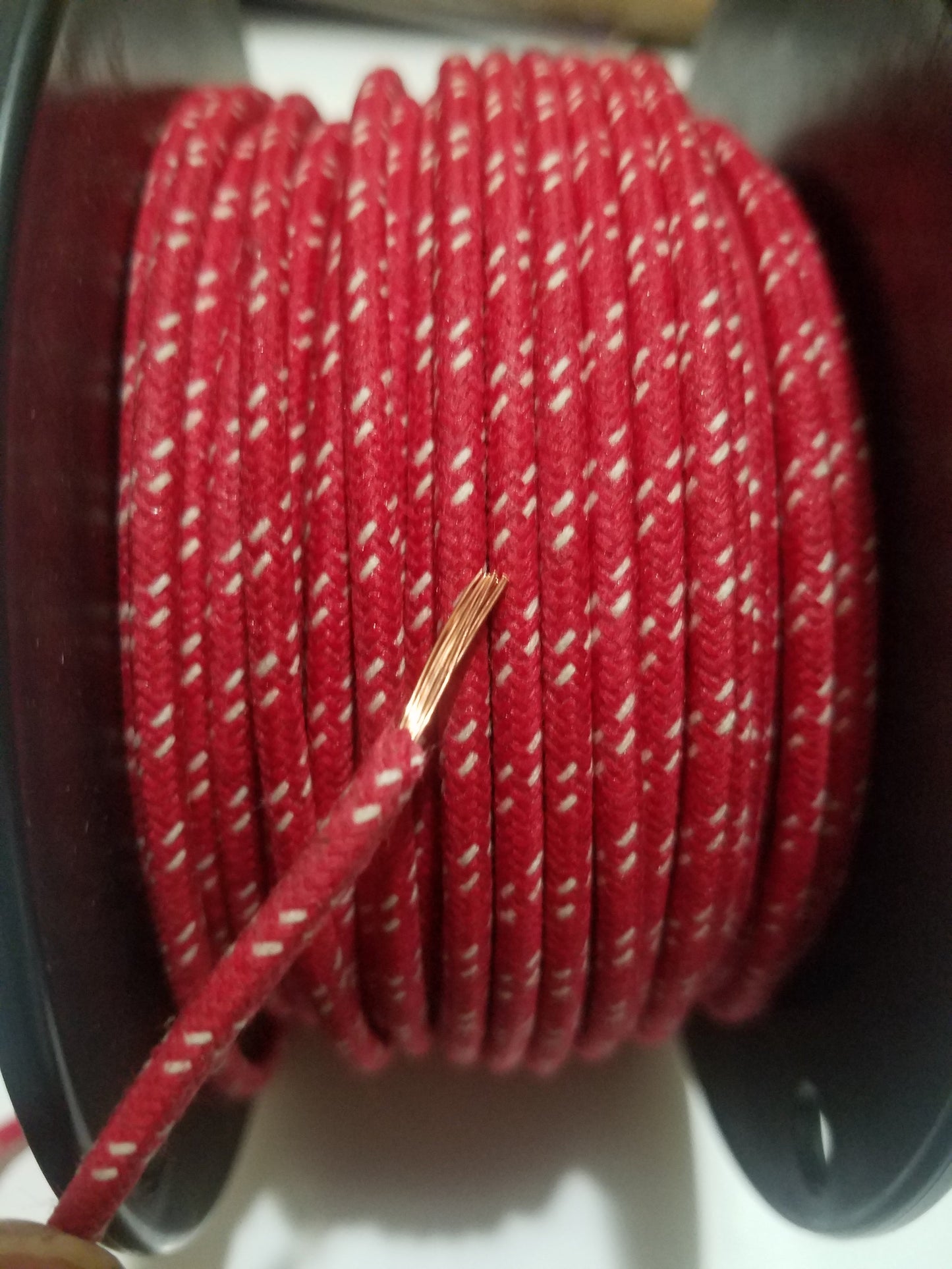 14 Gauge Cloth Braided Primary Wire [Sold By The Foot]
