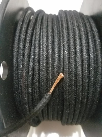 18 Gauge Cloth Braided Primary Wire [Sold By The Foot]