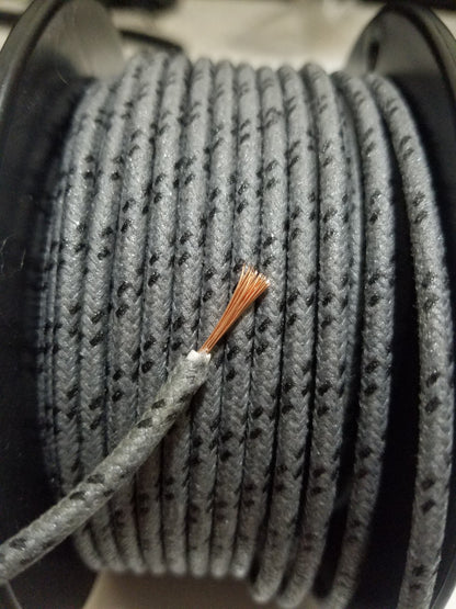 12 Gauge Cloth Braided Primary Wire [Sold By The Foot]