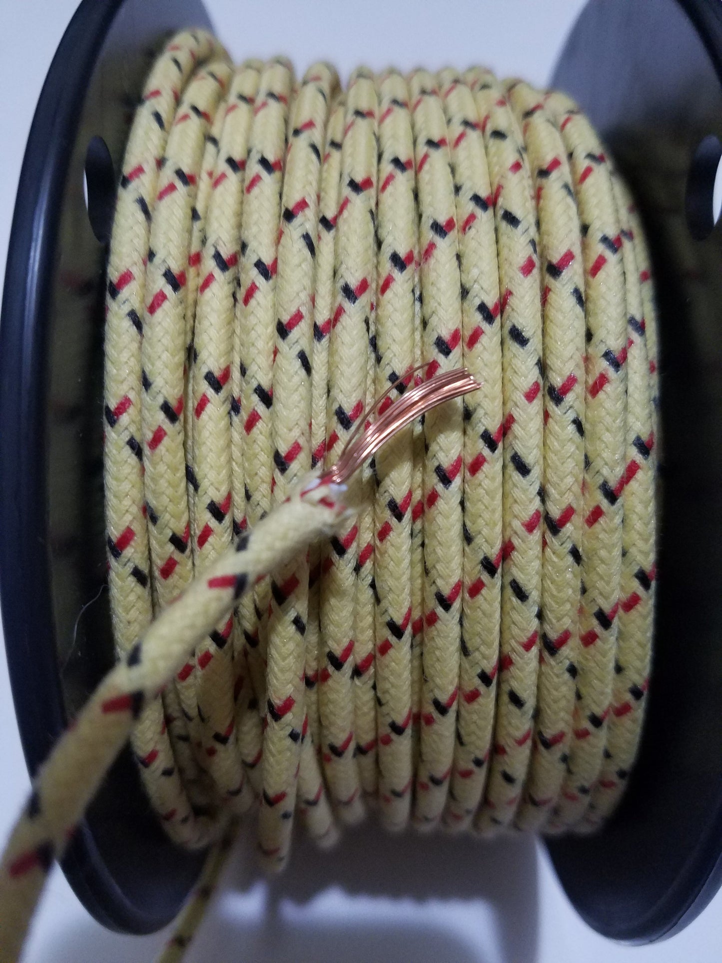 14 Gauge Cloth Braided Primary Wire [Sold By The Foot]