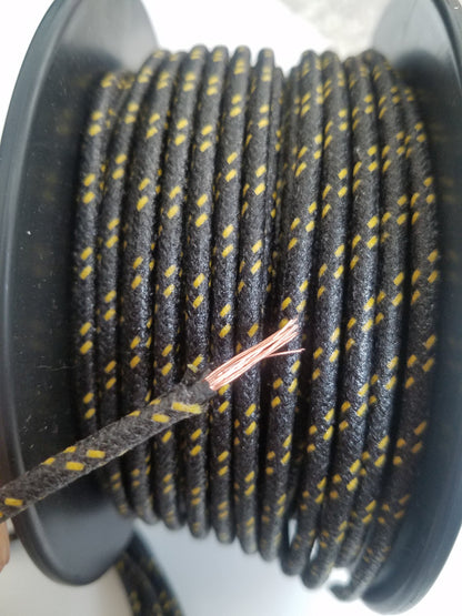 12 Gauge Cloth Braided Primary Wire [Sold By The Foot]