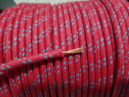 16 Gauge Cloth Braided Primary Wire [Sold By The Foot]