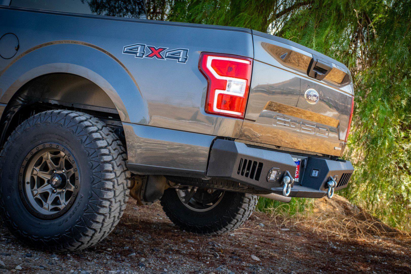 2018-20 Ford F-150 Steel Rear Bumper-DV8 Offroad