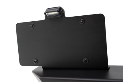 Made to Overland Series Rear Bumper for the 2018-2024 Jeep Wrangler JL, License Plate Bracket