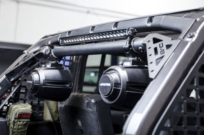 2018-2023 Jeep Wrangler JL | Rear Speaker & Light Bar Mount, Installed