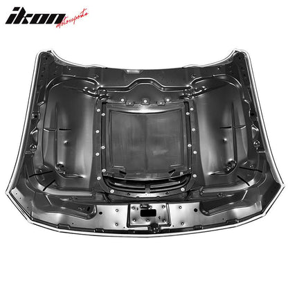 2018-2023 Ford Mustang Hood GT500 Style Unpainted Car Hood Aluminum