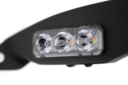 LED close up on the 2018-2023 Jeep Wrangler JL Slim Fender Flares