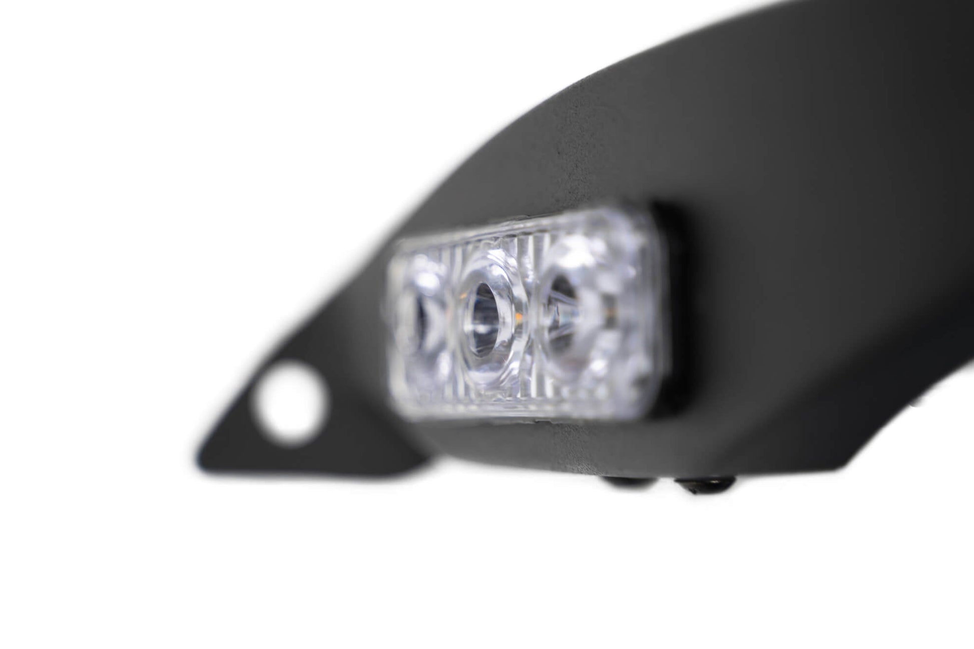 LED Close Up of 2018-2023 Jeep Wrangler JL Slim Fender Flares