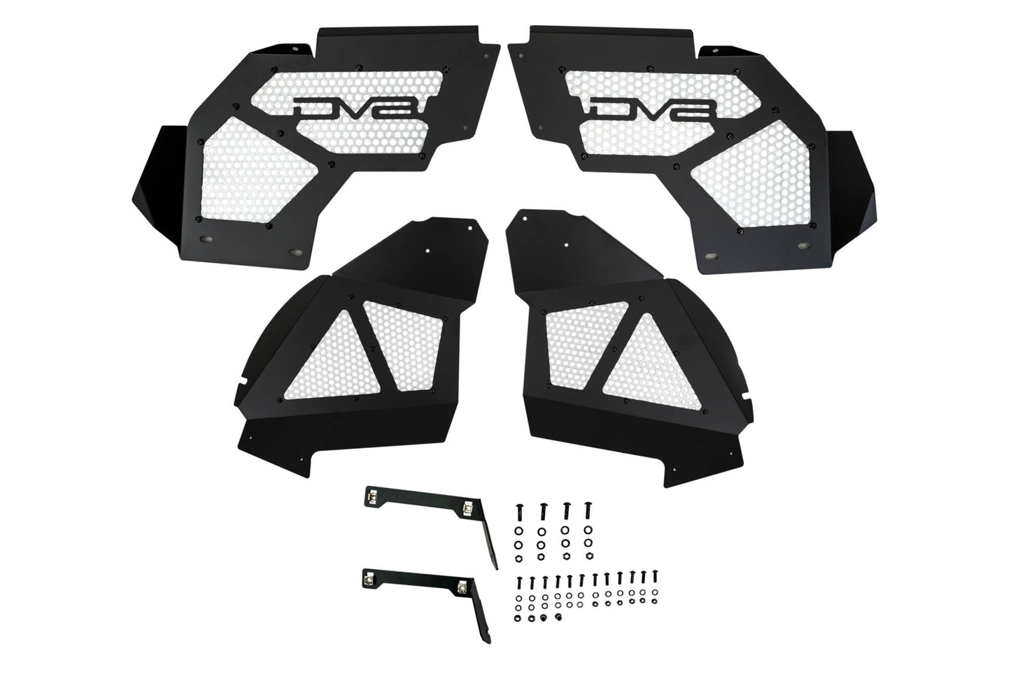 DV8 Offroad 2018-2024 Jeep Wrangler JL & 2020-2024 Gladiator JT | Front Inner Fenders INFEND-06FB