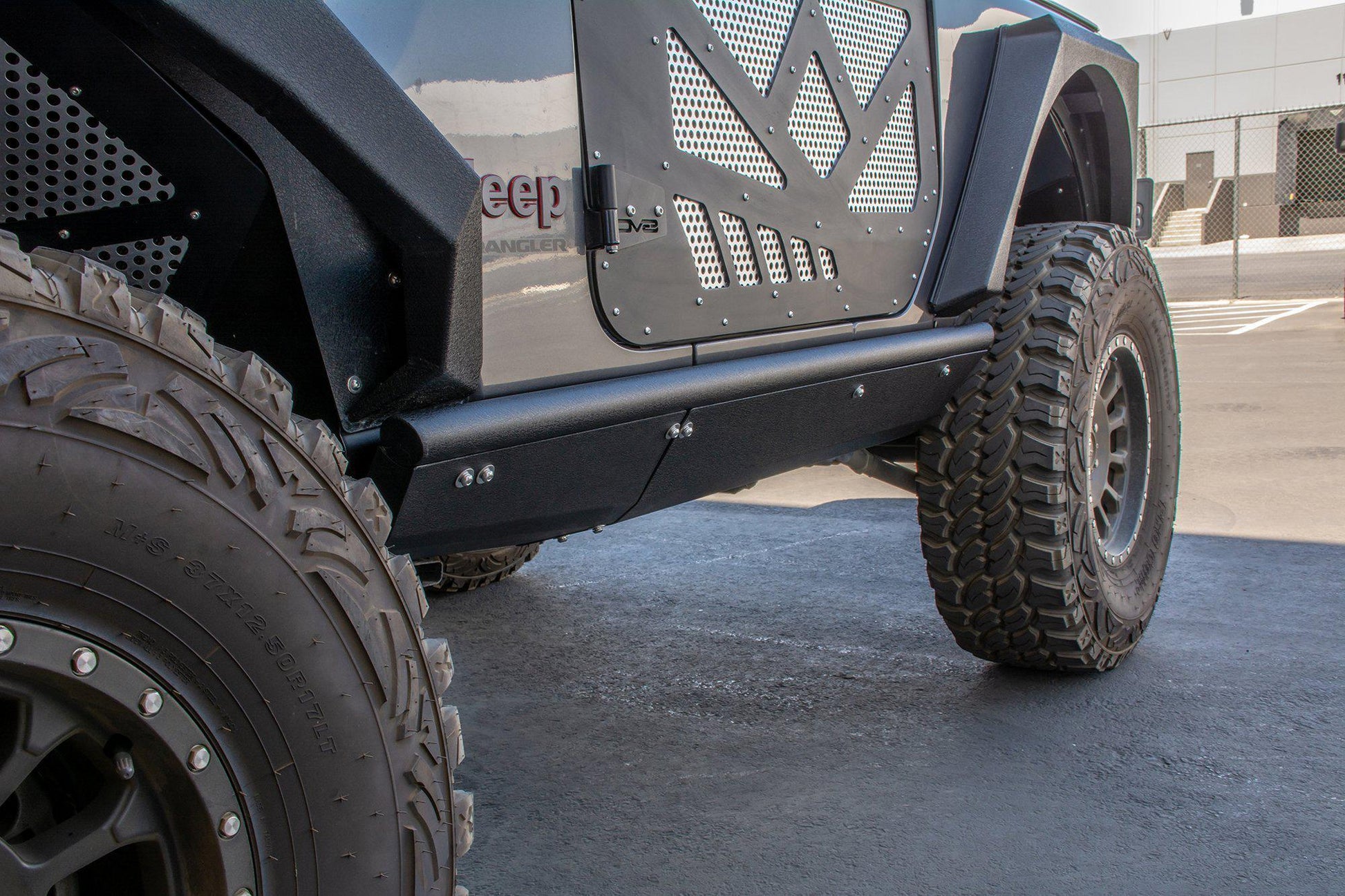 2018-21 Jeep JL 2 Door Boatside Rock Sliders-DV8 Offroad