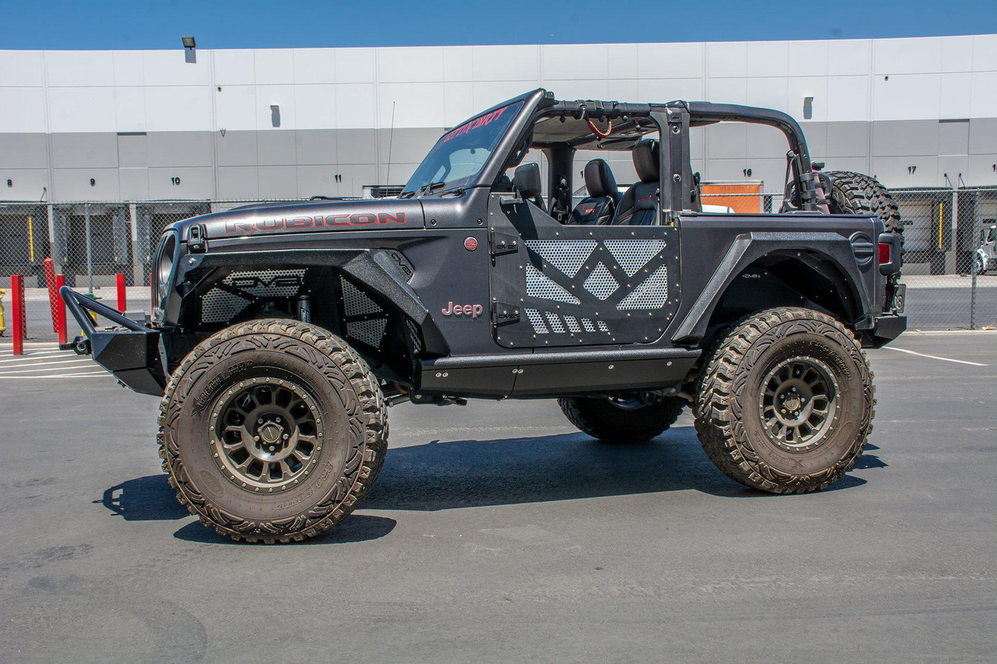 2018-21 Jeep JL 2 Door Boatside Rock Sliders-DV8 Offroad