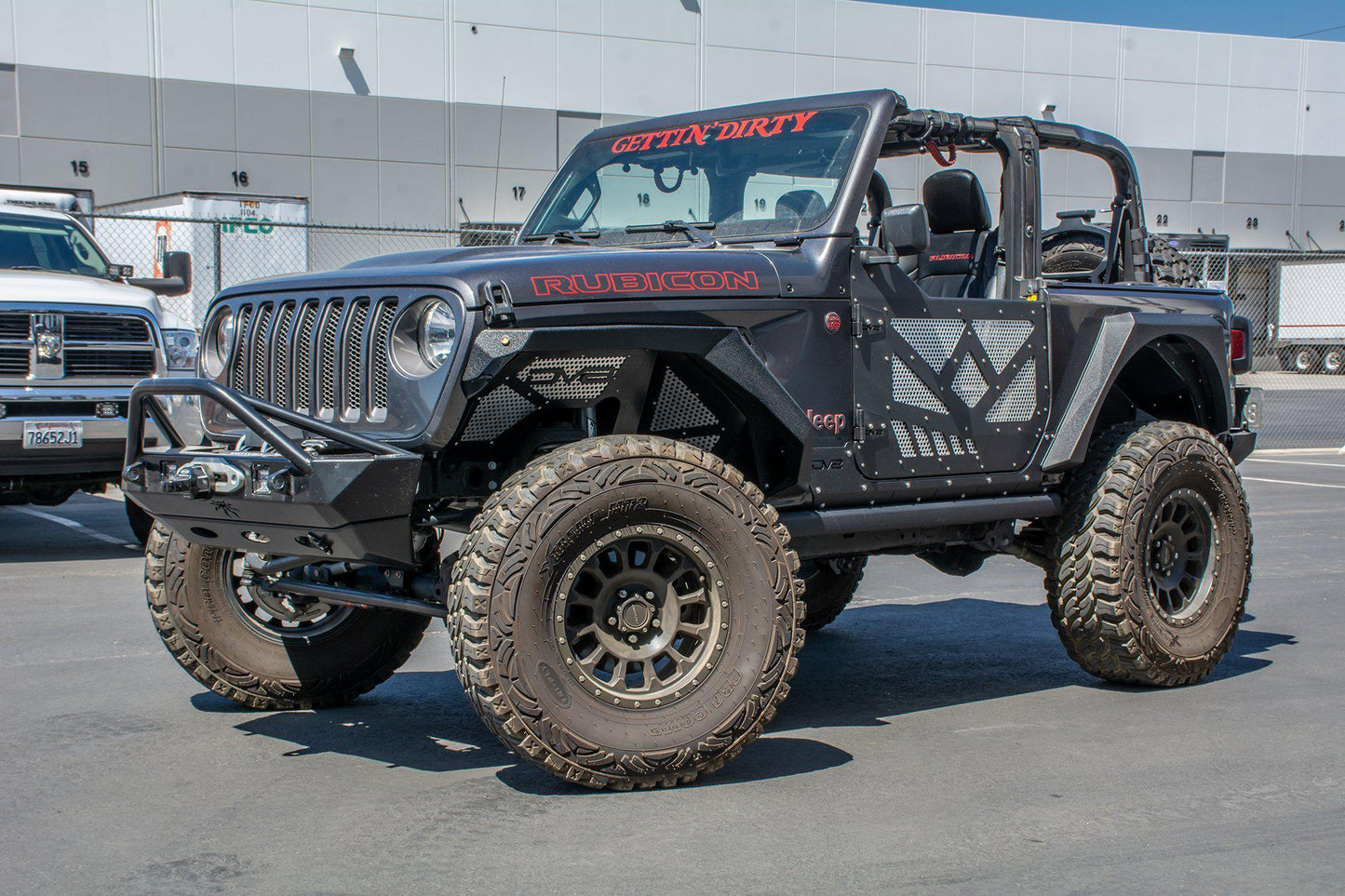 2018-21 Jeep JL 2 Door Rock Skins-DV8 Offroad