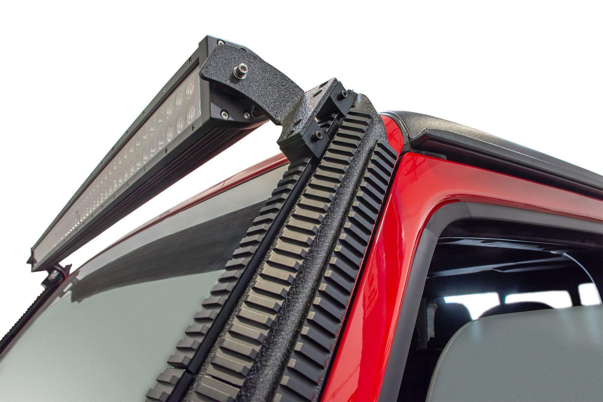 2018-21 Jeep JL & 2020-21 JT A-Pillar Mounted Rail System-DV8 Offroad