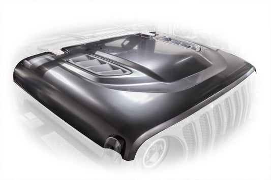 2018-21 Jeep JL & 2020-21 JT Rubicon Replica Hood-DV8 Offroad