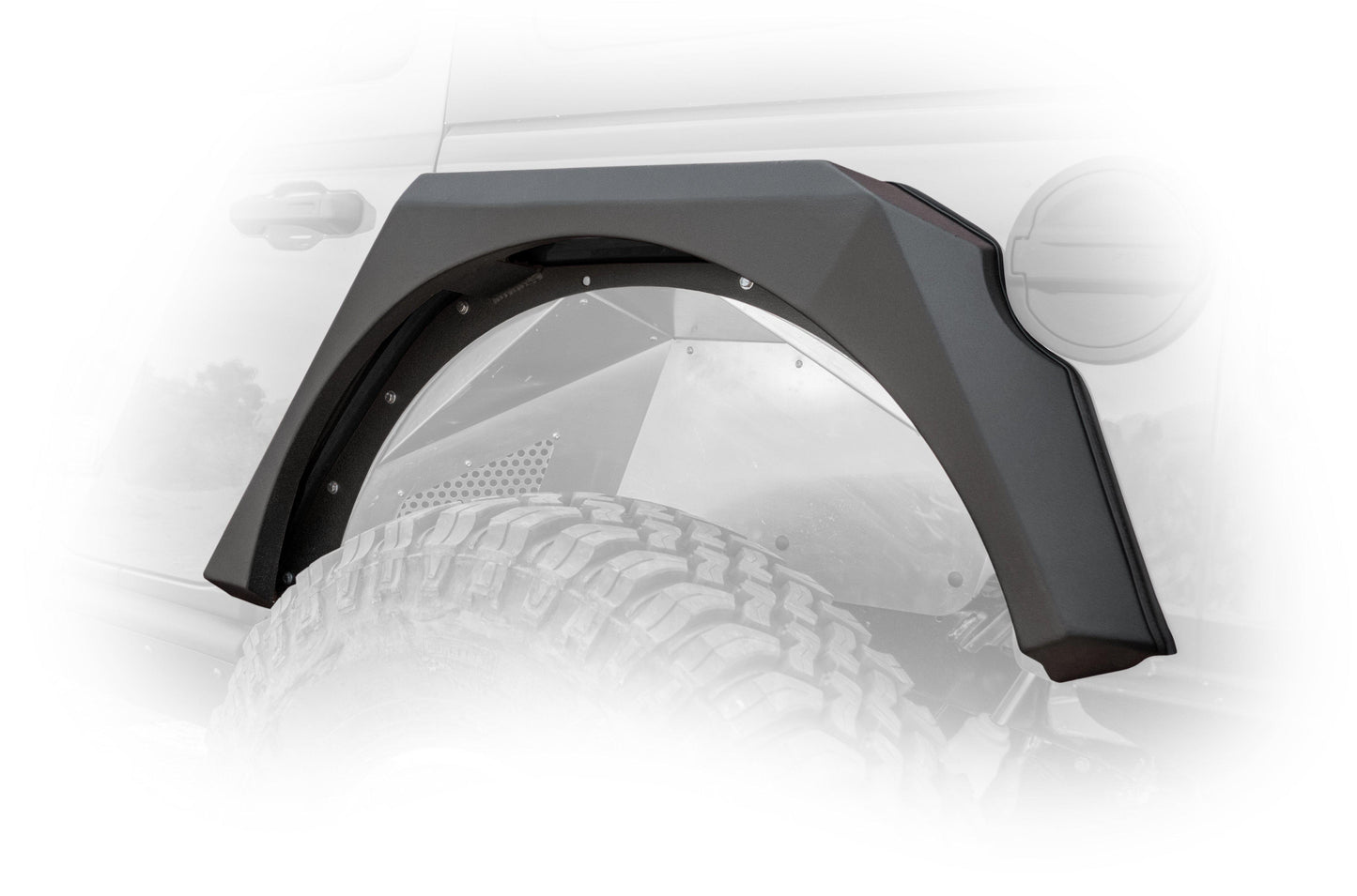 2018-21 Jeep JL Armor Fender Flares | Front & Rear-DV8 Offroad