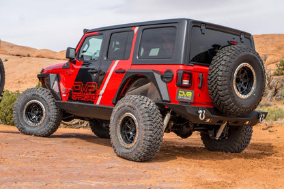 2018-21 Jeep JL Armor Fender Flares | Front & Rear-DV8 Offroad