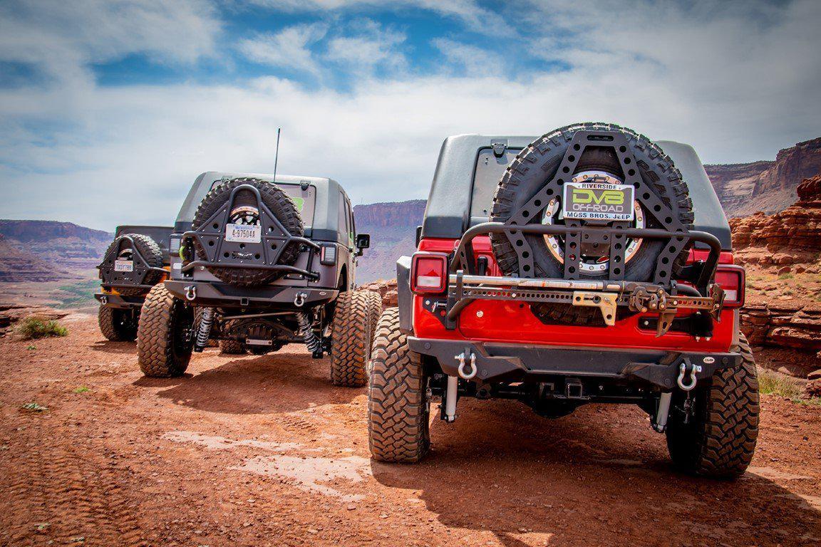 2018-21 Jeep JL Cage Style Tire Carrier-DV8 Offroad