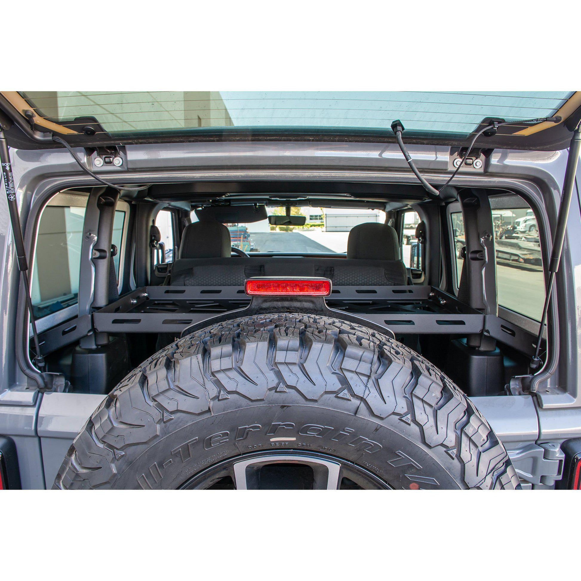 2018-21 Jeep JL Interior Tire Carrier / Basket (2 Door)-DV8 Offroad