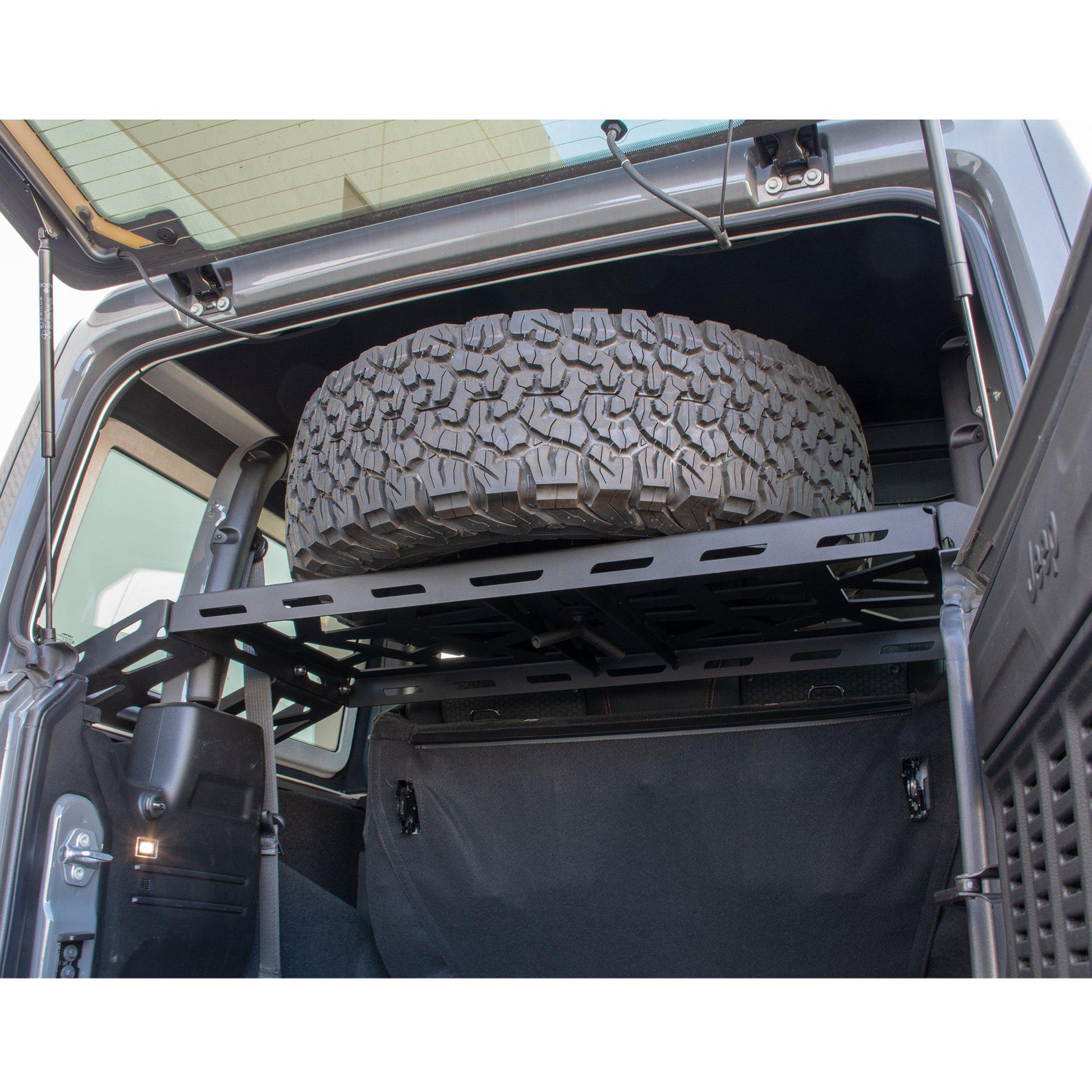 2018-21 Jeep JL Interior Tire Carrier / Basket (2 Door)-DV8 Offroad