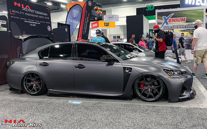 Lexus GS-F NIA Side Skirts splitter lip body kit (2016-20)