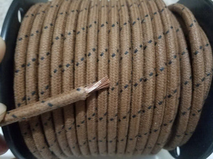 12 Gauge Cloth Braided Primary Wire [Sold By The Foot]