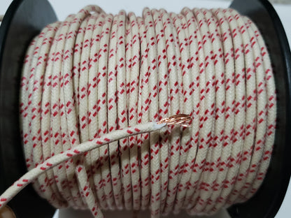 16 Gauge Cloth Braided Primary Wire [Sold By The Foot]