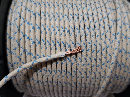 16 Gauge Cloth Braided Primary Wire [Sold By The Foot]
