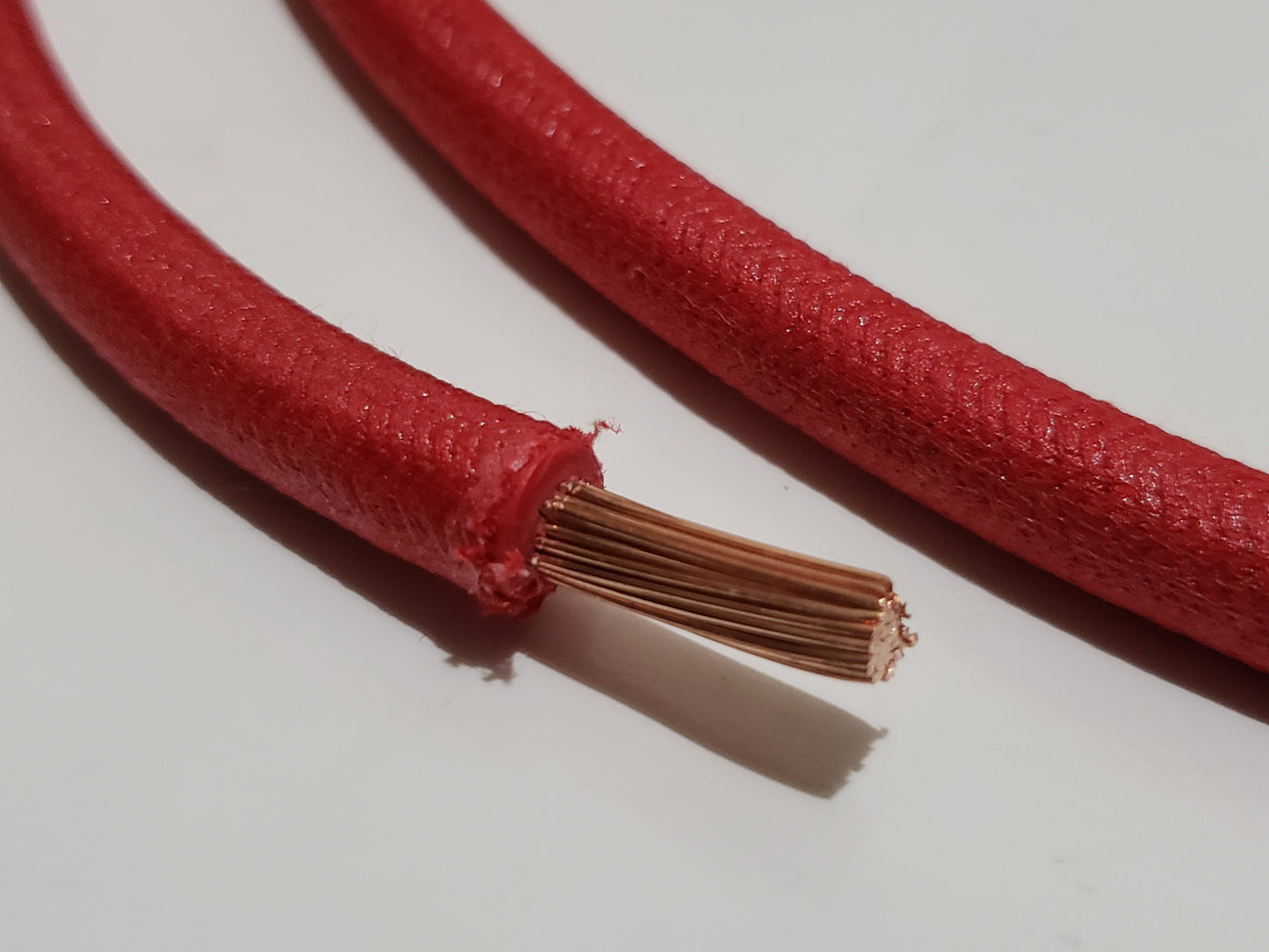 8 Gauge Cloth Braided Primary Wire [Sold By The Foot]