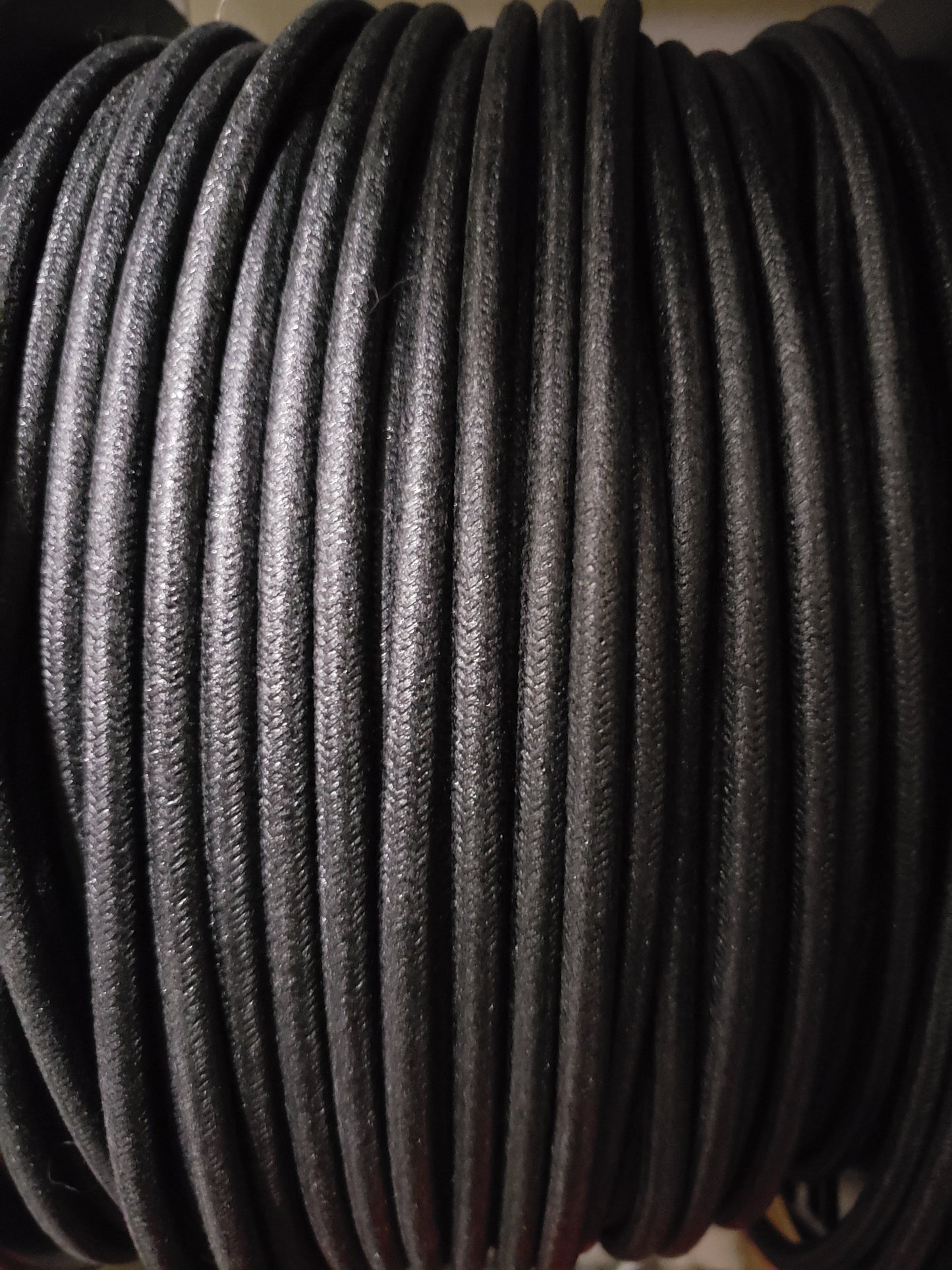 7mm Copper Core Cloth Braided Spark Plug Wire [Sold By The Foot]