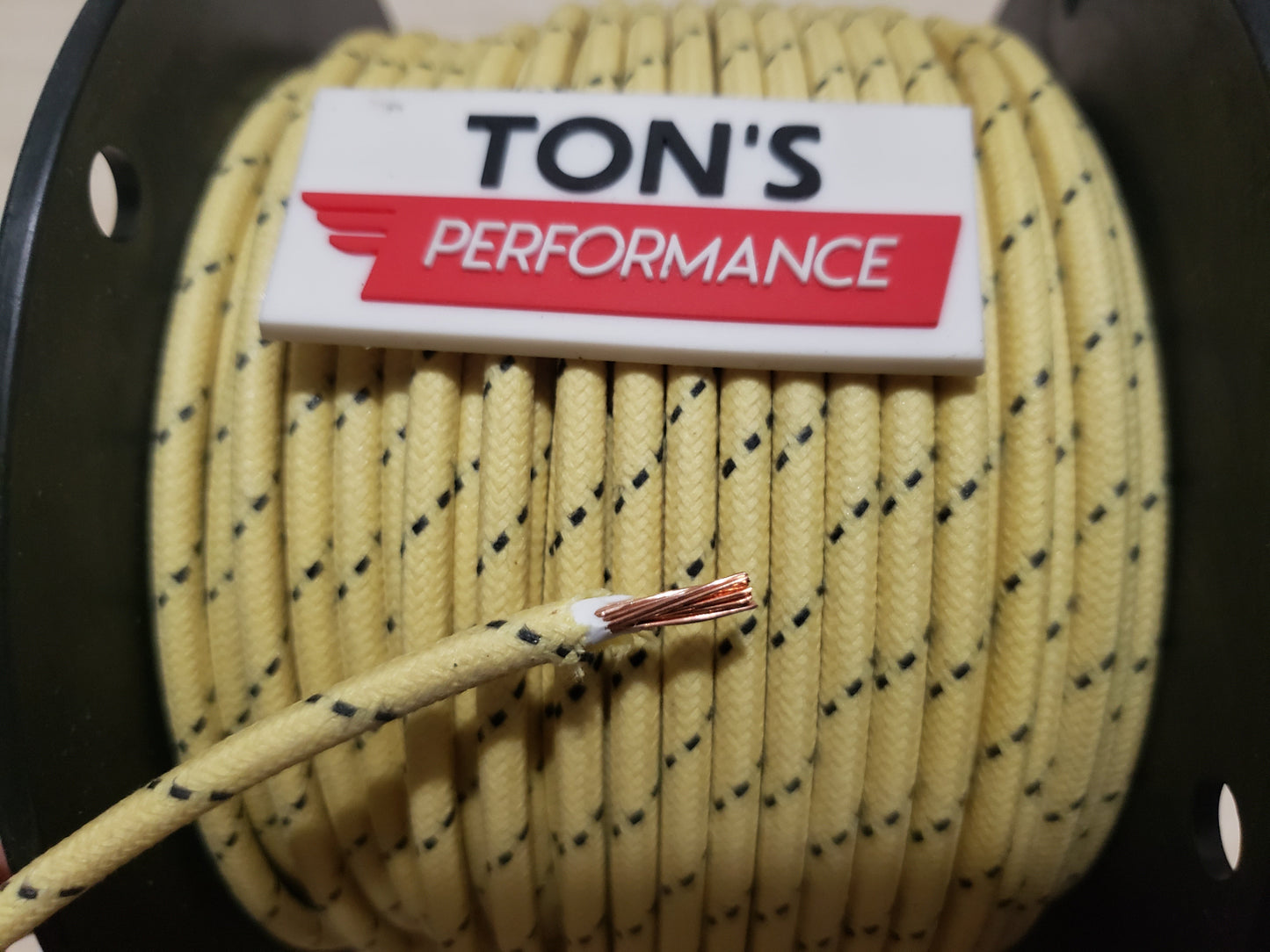 18 Gauge Cloth Braided Primary Wire [Sold By The Foot]