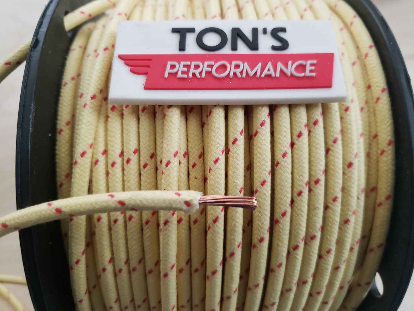 12 Gauge Cloth Braided Primary Wire [Sold By The Foot]