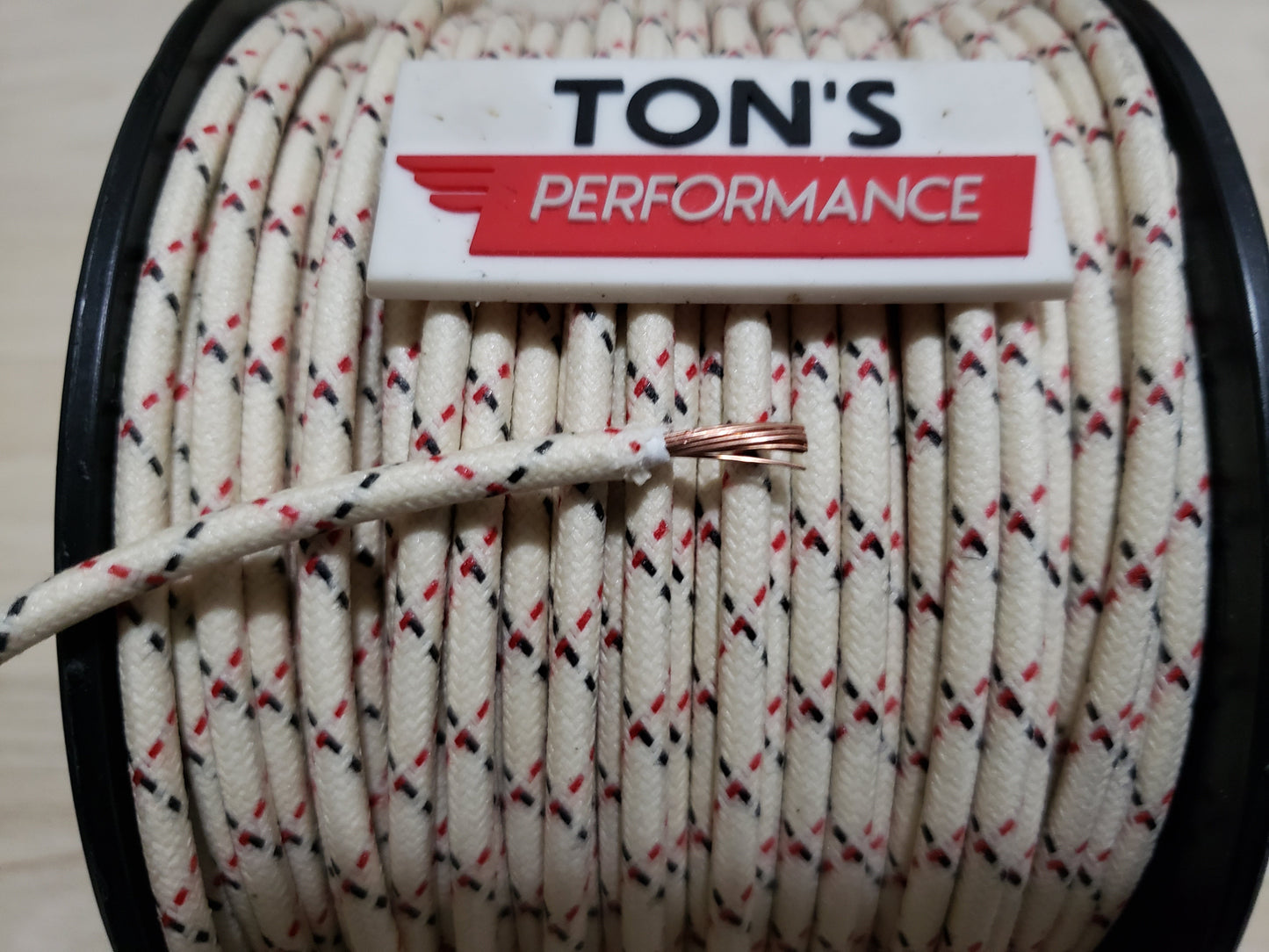 14 Gauge Cloth Braided Primary Wire [Sold By The Foot]