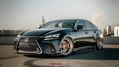 Lexus GS Base Model, F-Sport NIA Side Skirts Lip bodykit  2012-2020 in ABS