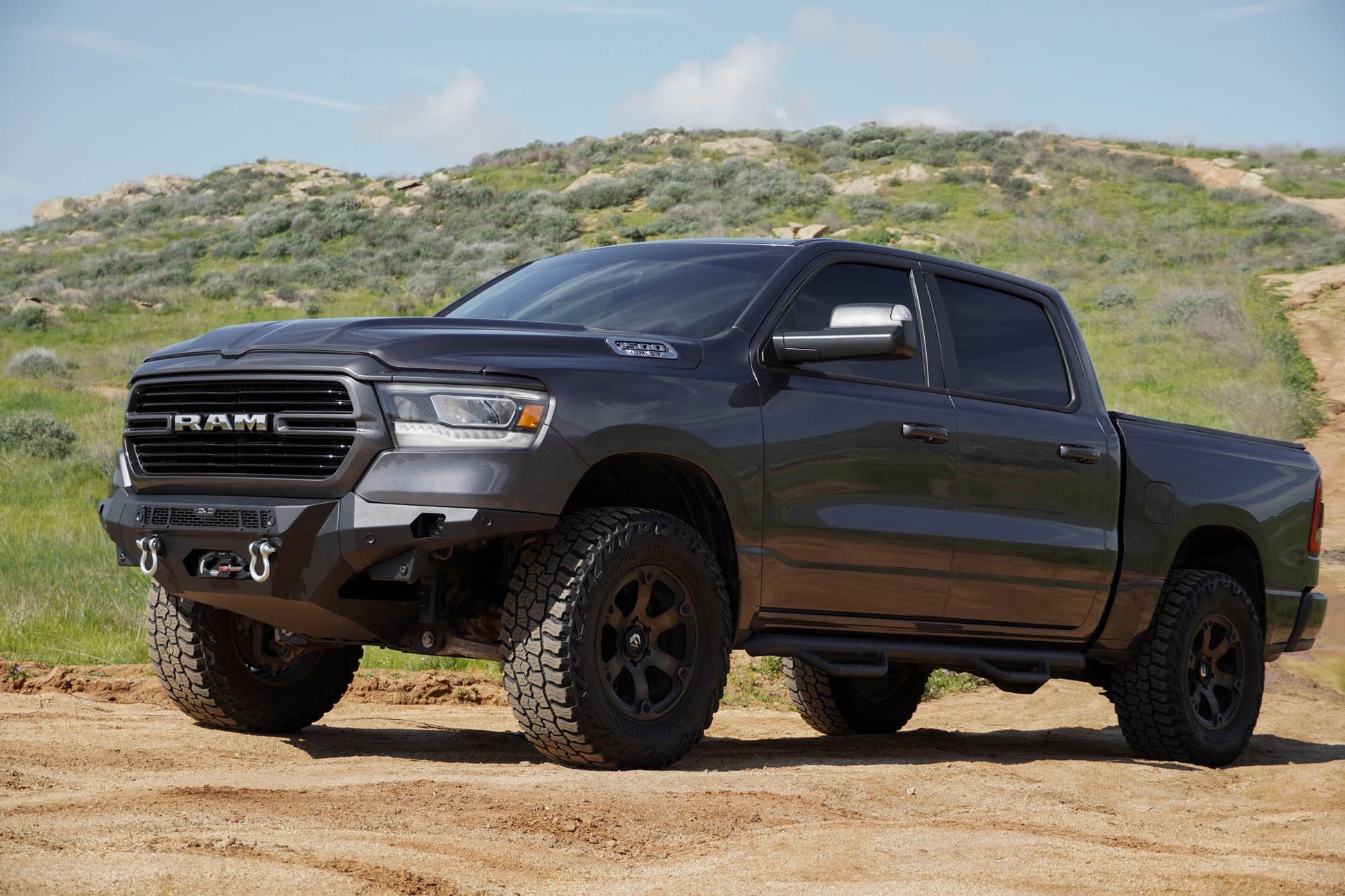 Profile of the Spec Series Front Bumper for the 2019-2023 Ram 1500