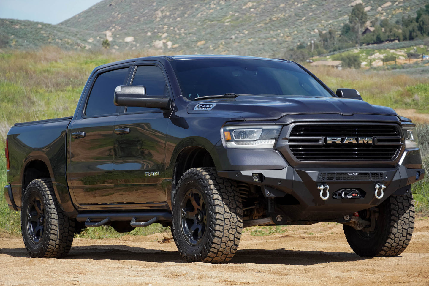 Spec Series Front Bumper for the 2019-2023 Ram 1500 with winch and d-rings