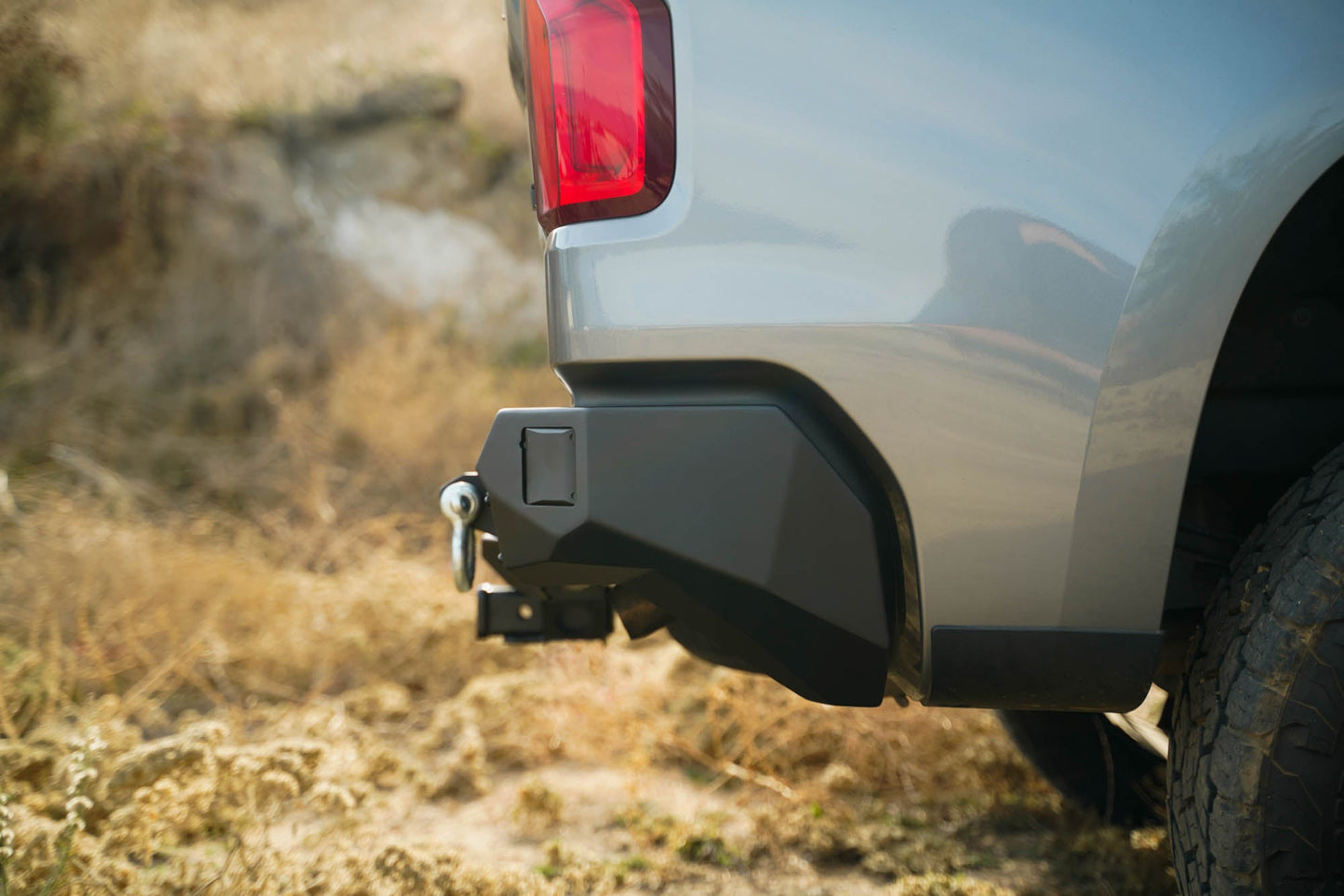 Side Profile of the Spec Series Rear Bumper for the 2019-2024 Chevy/GMC 1500