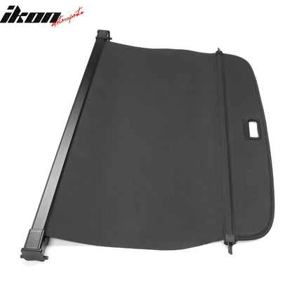 2019-2024 Volvo V60 Wagon Black Trunk Cargo Cover PVC Aluminum Rod