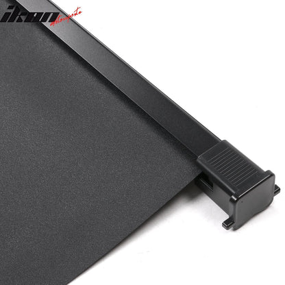2019-2024 Volvo V60 Wagon Black Trunk Cargo Cover PVC Aluminum Rod