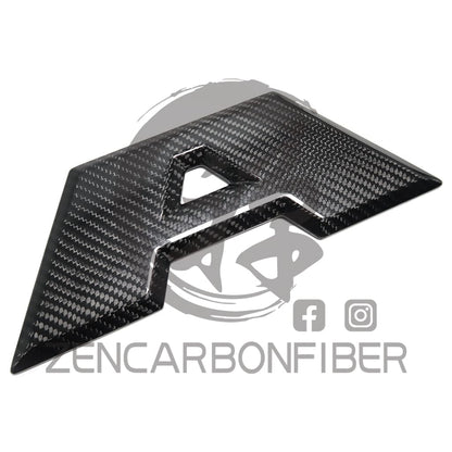 2019+ Dodge RAM 1500/TRX Carbon Fiber Rear Tailgate Emblem Cover