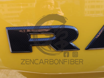 2019+ Dodge RAM 1500/TRX Carbon Fiber Rear Tailgate Emblem Cover