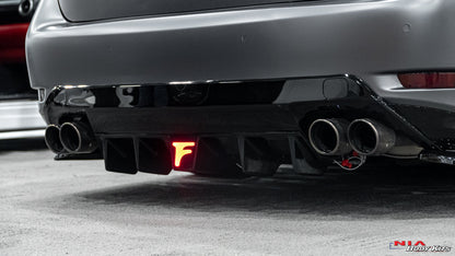 Lexus GS-F NIA Full Splitter Lip Kit + Bumper Extension (Front, Sides, Rears, Diffuser)(2016-20)