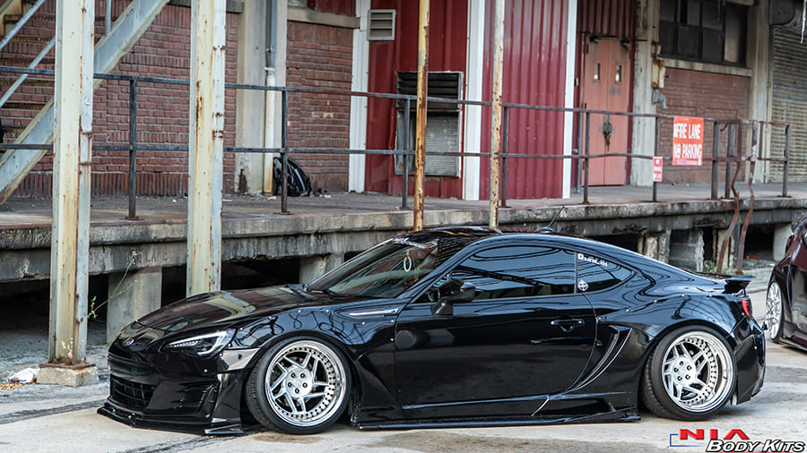 NIA Subaru BRZ NIA Side Skirts Splitter Lip V2 2013-2020 BRZ13-SD-V2-PRM